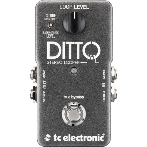 TC Electronic TC-DITTOSTEREOLOOP Ditto Stereo Looper TC Electronic TC-DITTOSTEREOLOOP Ditto Stereo Looper