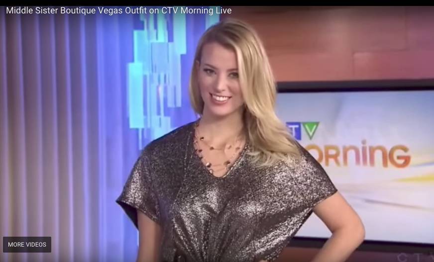 Middle Sister Boutique Vegas Outfit on CTV Morning Live