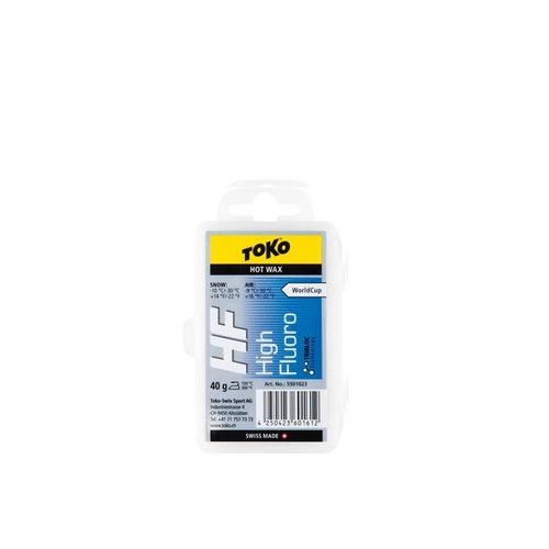 Toko Fart de glisse Toko HF Bleu 40g Toko Fart de glisse Toko HF Bleu 40g