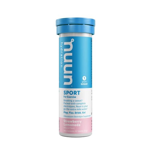Nuun Comprimés Nuun Sport Fraise/Limonade 10 Portions Nuun Comprimés Nuun Sport Fraise/Limonade 10 Portions