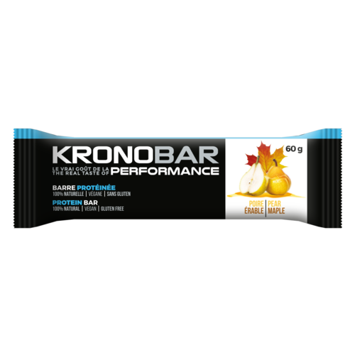 Kronobar Barre protéiné Kronobar Poire/Érable single 50g Kronobar Barre protéiné Kronobar Poire/Érable single 50g