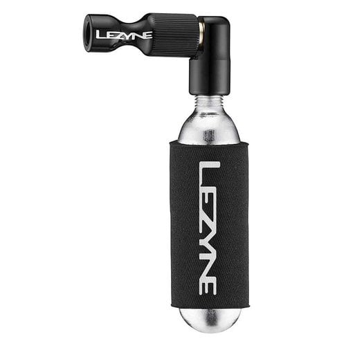 Lezyne Détendeur Co2 avec filets pour Presta et Schrader Lezyne Trigger Drive Noir 16g