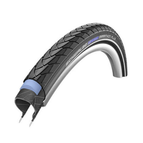 Schwalbe Pneu Schwalbe Marathon Plus 16 x 1.35 (35-349) Black, Reflective Strip, Smart Guard, Endurance Rigide Schwalbe Pneu Schwalbe Marathon Plus 16 x 1.35 (35-349) Black, Reflective Strip, Smart Guard, Endurance Rigide