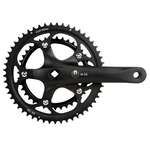 Eclypse Eclypse R10 Crankset 175mm 39/53D 10spd BCD:130mm Black