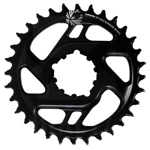 SRAM Plateau SRAM, 12VIT X-Sync 2, 30D, 12vit, BCD: Direct Mount, 3mm offset, Alu, Noir