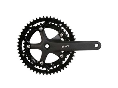 Evo Pédalier EVO E-Sport Route 7/8vit 175mm 42/52D BCD:130mm Noir