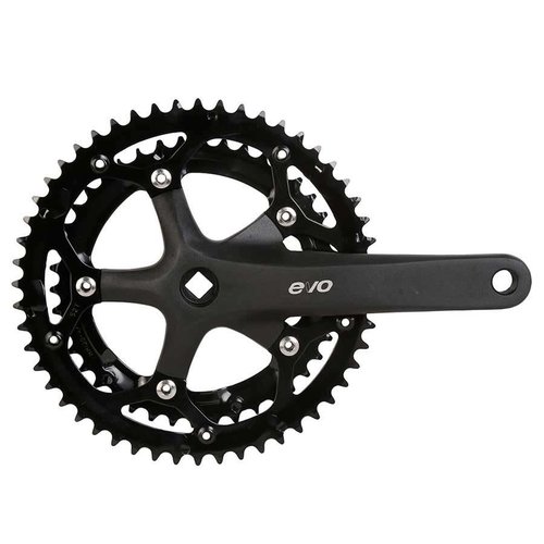 Evo Pédalier EVO E-Sport Route 7/8vit 175mm 42/52D BCD:130mm Noir