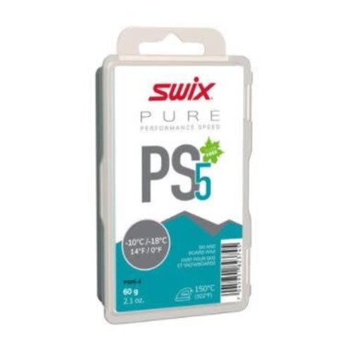 Swix Fart de glisse Swix PS5 Turquoise -10/-18C 60g Swix Fart de glisse Swix PS5 Turquoise -10/-18C 60g