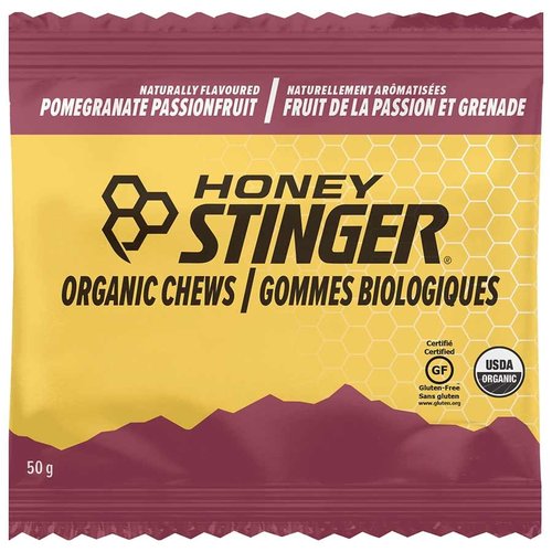 Honey Stinger Jujubes énergétiques Honey Stinger Organique Fruit de la passion/Grenade