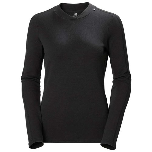 Helly Hansen Sous-vêtement Helly Hansen Lifa Merino Heavyweight Crew Femme Noir Helly Hansen Sous-vêtement Helly Hansen Lifa Merino Heavyweight Crew Femme Noir