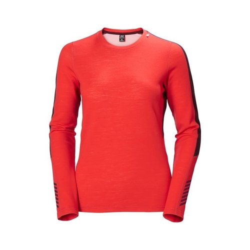 Helly Hansen Sous-vêtement Helly Hansen Lifa Merino Lightweight Crew Femme Framboise Helly Hansen Sous-vêtement Helly Hansen Lifa Merino Lightweight Crew Femme Framboise