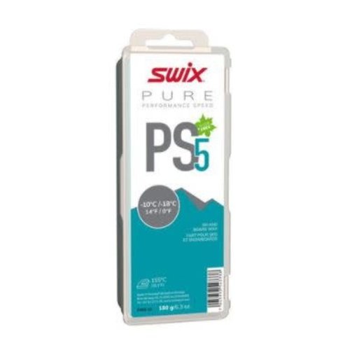 Swix Swix PS5 Turquoise -10/-18 Glide Wax 180g Swix Swix PS5 Turquoise -10/-18 Glide Wax 180g