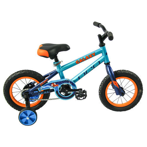 DCO DCO Galaxy JR Bike 12po Turquoise/Navy/Orange DCO DCO Galaxy JR Bike 12po Turquoise/Navy/Orange
