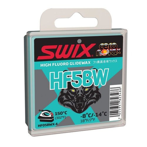 Swix Fart de glisse Swix HF5 BW Turquoise -8c/-14c 40g Swix Fart de glisse Swix HF5 BW Turquoise -8c/-14c 40g