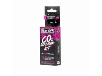 Muc-Off Ensemble Muc-Off Détendeur Co2 25g VTT avec filets Presta et Schrader