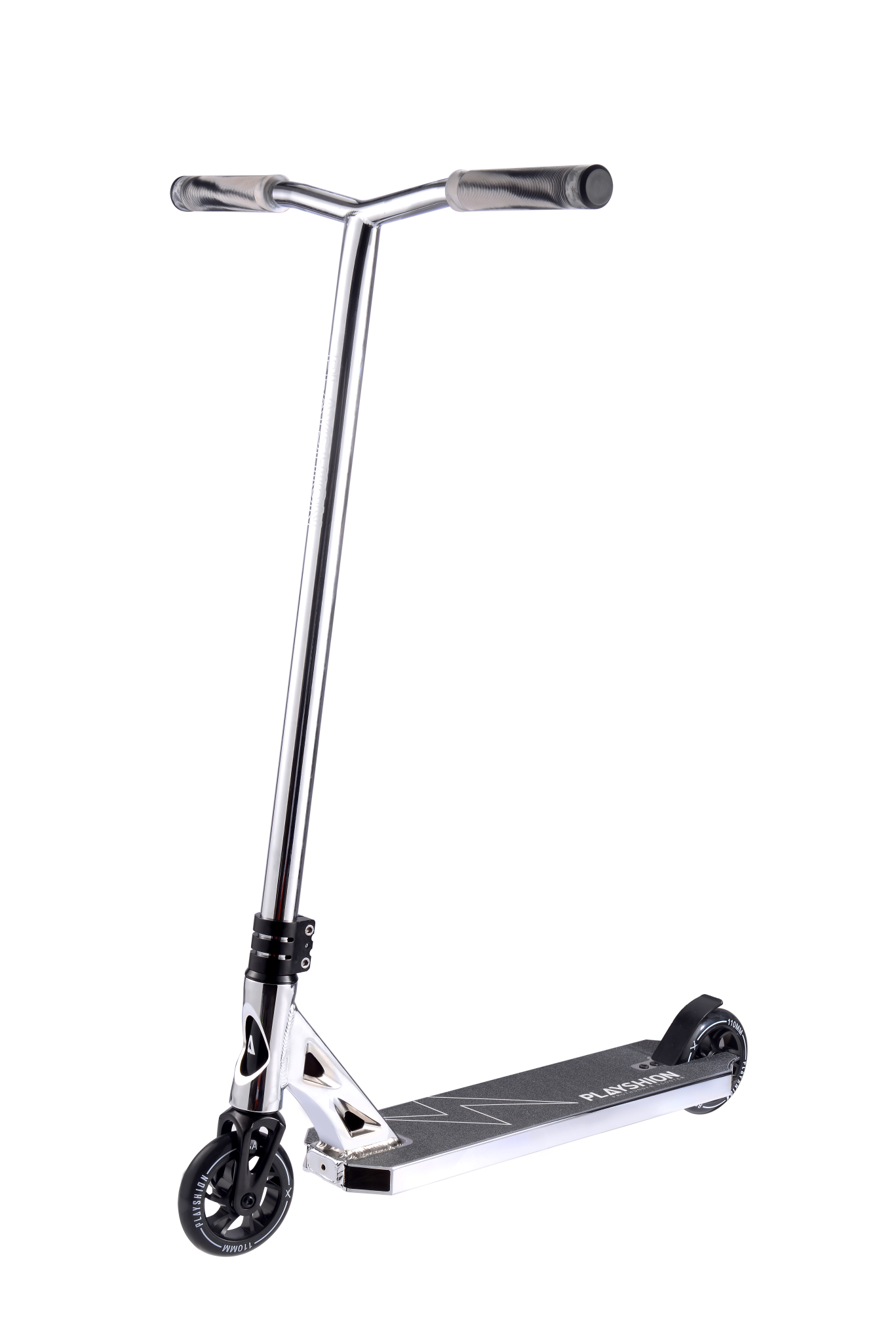 Trottinette Playshion Freestyle 009D Chrome - Demers bicyclettes et skis de  fond inc.