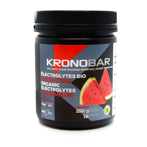 Kronobar Boisson d'électrolytes Bio Kronobar au melon d'eau (250g) Kronobar Boisson d'électrolytes Bio Kronobar au melon d'eau (250g)