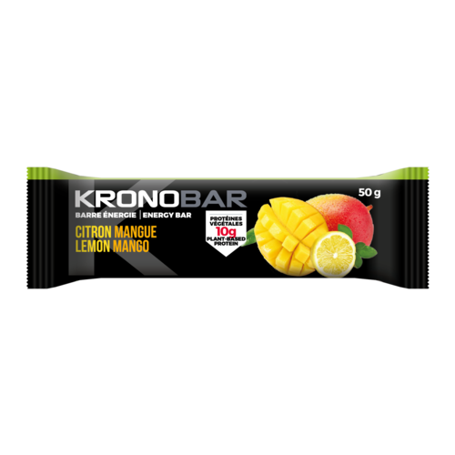 Kronobar Barre endurance Kronobar Citron/Mangue 50g