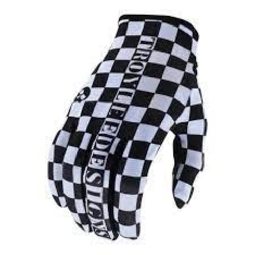 Troy Lee Designs Gant Troy Lee Designs Flowline Damier Blanc/Noir Troy Lee Designs Gant Troy Lee Designs Flowline Damier Blanc/Noir