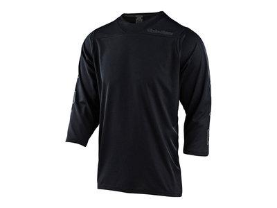 Troy Lee Designs TLD Ruckus Solid 3/4 Sleeve Jersey Black