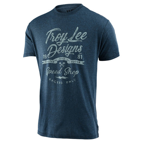 Troy Lee Designs T-Shirt Troy Lee Designs Widow Maker Noir Indigo