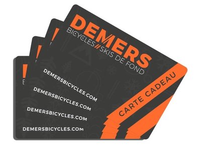 Demers Carte Cadeau 25$