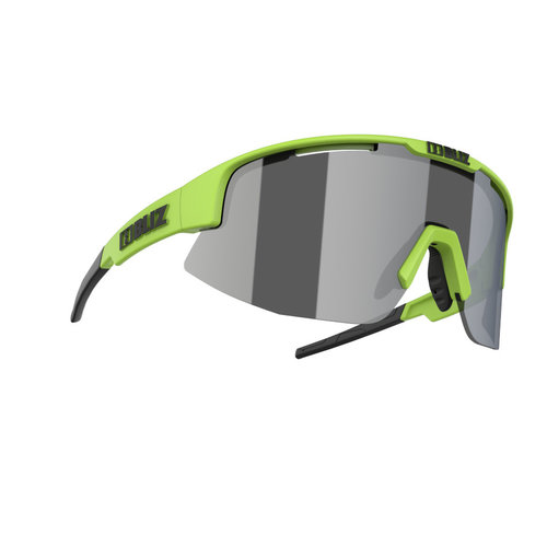 Bliz Lunette Bliz Matrix Active Vert Lime Mat Lentille Fumée Miroir Argent S3 Bliz Lunette Bliz Matrix Active Vert Lime Mat Lentille Fumée Miroir Argent S3
