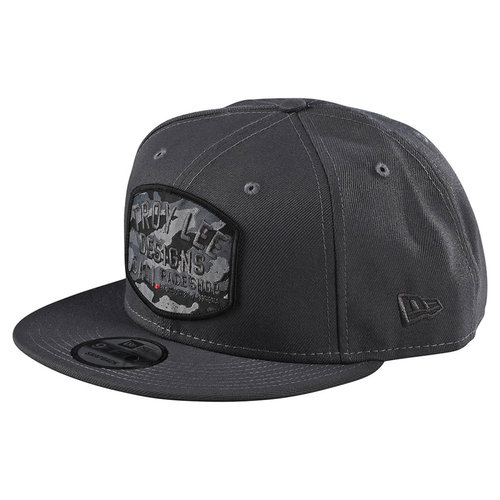 Troy Lee Designs Troy Lee Designs Blockworks Snapback Hat Graphite Troy Lee Designs Troy Lee Designs Blockworks Snapback Hat Graphite
