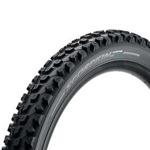 Pirelli Pneu Pirelli Scorpion E-MTB S 27.5x2.60 Pliable Tubeless Ready Smartgrip+ Hyperwall 60TPI Noir Pirelli Pneu Pirelli Scorpion E-MTB S 27.5x2.60 Pliable Tubeless Ready Smartgrip+ Hyperwall 60TPI Noir