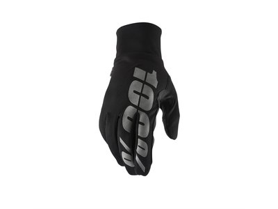 100% 100% Hydromatic Waterproof Long Glove Black
