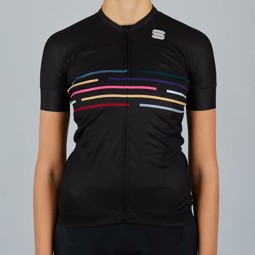 Sportful Maillot manche courte Sportful Vélodrome Femme (Noir)