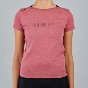Sportful T-Shirt Sportful Giara Femme Rouge Rumba