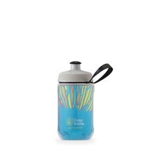 Polar Bottle Polar Bottle Kids Sport Insulated 12oz Fireworks Azure Blue Polar Bottle Polar Bottle Kids Sport Insulated 12oz Fireworks Azure Blue