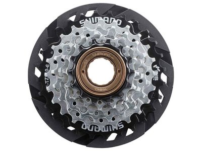 Shimano Roue libre Shimano MF-TZ510, 6vit. 14-28D avec protecteur de rayons