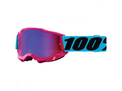 100% 100 Percent Accuri 2 Lefleur Goggles (Red/Blue Mirror Lens)