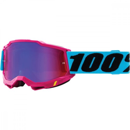 100% 100 Percent Accuri 2 Lefleur Goggles (Red/Blue Mirror Lens)