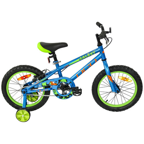 DCO DCO Galaxy JR Bike Blue/Green 16'' DCO DCO Galaxy JR Bike Blue/Green 16''