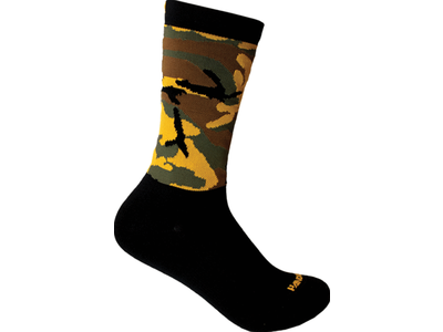 Handup Handup Footdown Sock Woodland Camo Black