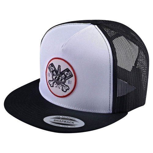 Troy Lee Designs Troy Lee Designs Piston Bone Snapback Hat Black