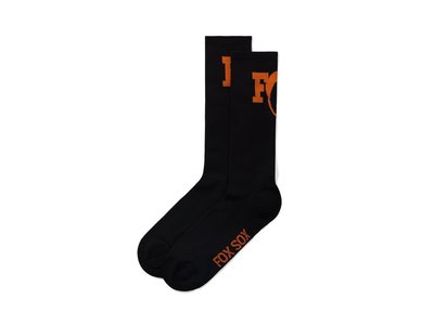 Fox Bas Fox Logo Orange  7'' Noir (Taille Unique)