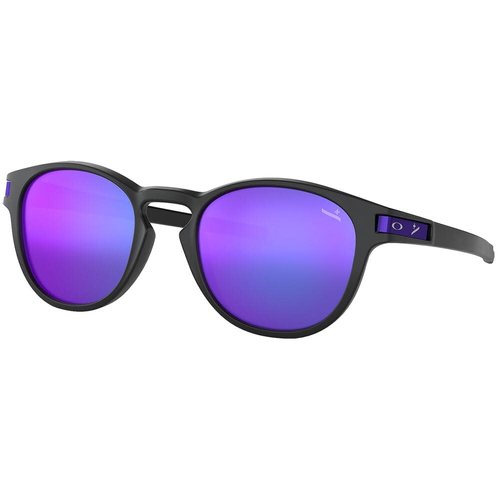 Oakley Lunette Oakley Latch Noir Mat - Lentille Prizm Violet Oakley Lunette Oakley Latch Noir Mat - Lentille Prizm Violet