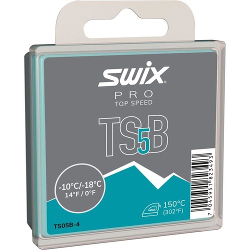 Swix Fart de glisse Swix TS5 Noir -10/-18C 40g Swix Fart de glisse Swix TS5 Noir -10/-18C 40g
