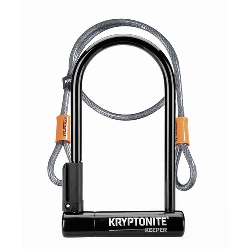 Kryptonite Kryptonite Keeper 12 STD Bicycle Lock Flex Cable 10.2cm x 20.3cm