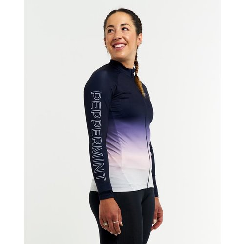Peppermint Peppermint Signature LS Woman Jersey 2022 Frost Navy