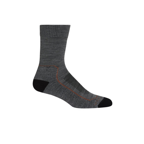 Icebreaker Icebreaker Hike+ Merino Light Crew Woman Socks Grey Icebreaker Icebreaker Hike+ Merino Light Crew Woman Socks Grey