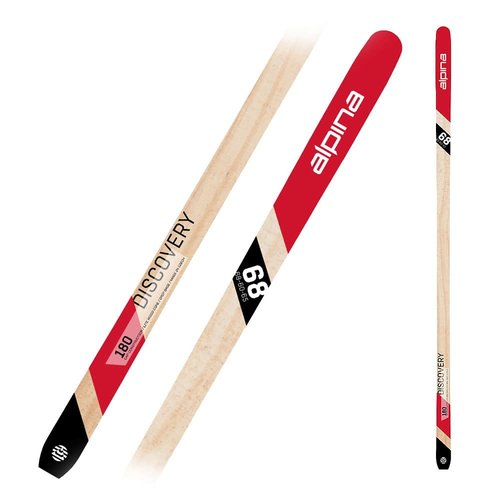 Alpina Alpina Discovery 68 Flat Skis 2022 Red Alpina Alpina Discovery 68 Flat Skis 2022 Red