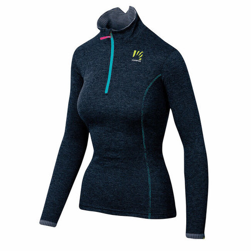 Karpos Chandail Karpos Pizzocco Half Zip Femme 2022 Bleu Capitaine Karpos Chandail Karpos Pizzocco Half Zip Femme 2022 Bleu Capitaine