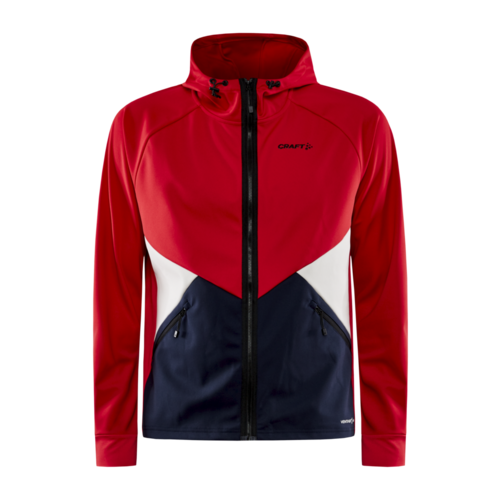 Craft Craft Glide Hood Jacket 2022 Red/Blue Craft Craft Glide Hood Jacket 2022 Red/Blue