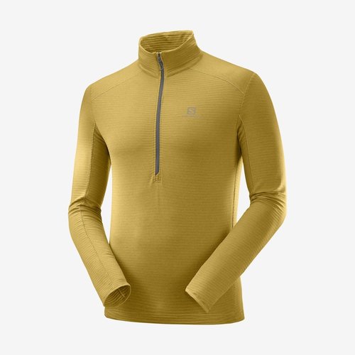 Salomon Salomon Outline Half-Zip Sweater Cumin Salomon Salomon Outline Half-Zip Sweater Cumin