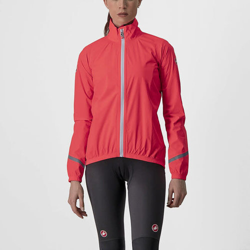 Castelli Manteau Castelli Emergency 2 Rain Femme (Rose brillant) Castelli Manteau Castelli Emergency 2 Rain Femme (Rose brillant)